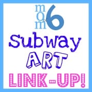 Momof6 Subway Art Link Up Badge Link Up YOUR Free July 4th Subway Art Printables