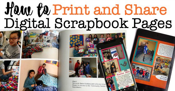 Shutterfly  Print Your Digital Scrapbook Pages