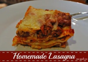 Homemade Lasagna that Kids Will Love! - MomOf6
