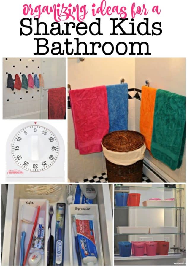 Stylish Organization Ideas for a Child's Bathroom