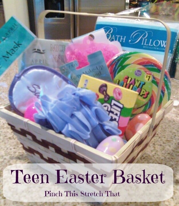 easter basket for 12 year old boy