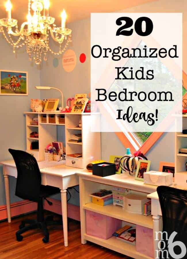20 Organized Kids Bedroom Ideas 