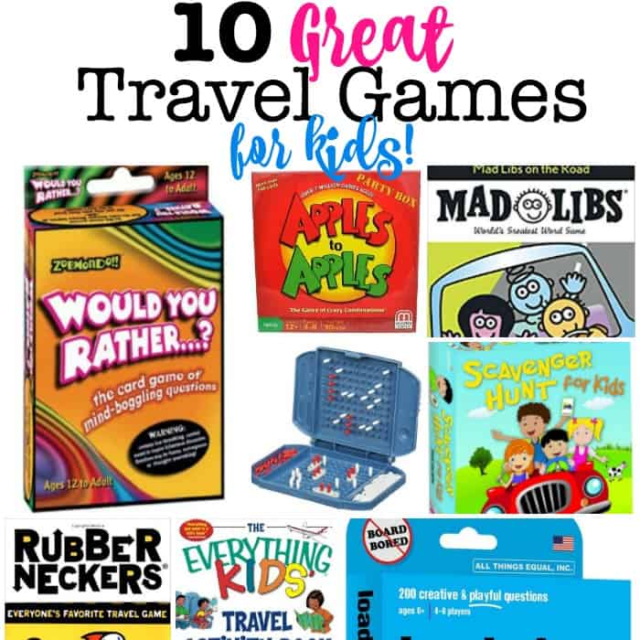 Family Games: The 15 Best Travel Games for Kids - 5 Lost Together