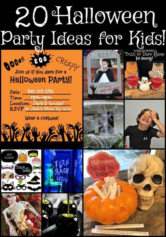 Halloween Party Ideas For Kids Momof6