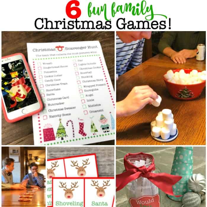 6 Fun Family Christmas Games to Play Together! - MomOf6