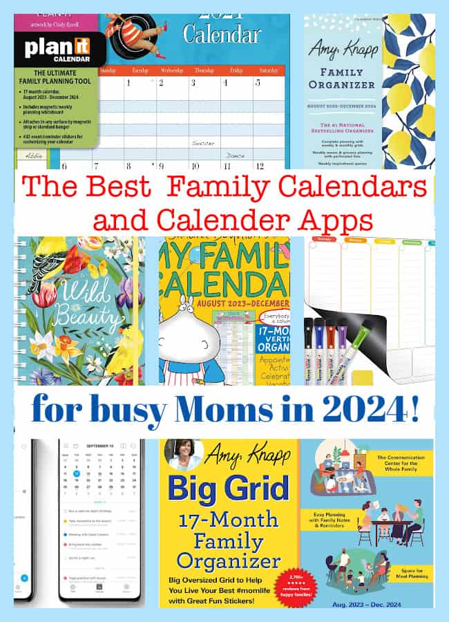 The Best Family Calendars & Calendar Apps for 2024! - MomOf6